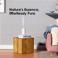 Waterless Diffuser for Essential Oil, Battery Operated Nebulizer, 0.7 Fl.Oz./ 20Ml Capacity, Mini Scent Air Machine, 3 Countdown Timers & 3 Mist