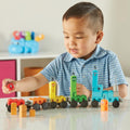 hand2mind Numberblocks Express Train MathLink Cubes Activity Set, Preschool Learning Activities, Train Toy, Counting Blocks, Number Toys, Kids