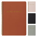 Beautiful Daily Planner and Notebook with Hourly Schedule - Aesthetic Spiral to Do List Notepad to Easily Organize Your Tasks and Appointments -