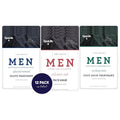 Spalife Men'S 12-Piece Spa Set: Repairing Hand Gloves for Dry Hands, Cooling Mint Foot Socks for Cracked Heels, and Moisturizing Face Mask