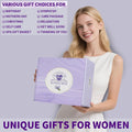 Valentines Day Gifts for Her - Romantic Self Care & Spa Gift Basket for Wife, Girlfriend, Women - Relaxation Recovery Care Package for Mom,