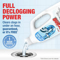 Drano Balance Drain Clog Remover and Cleaner, Non-Corrosive Formula, Safe on All Pipes and Septic Tanks, Formulated Using Only Essential
