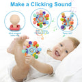 Baby Montessori Sensory Toys for 0-6 6-12 Months, Baby Teether Teething Toys for Babies 0 3 6 9 12 18 Months, Newborn Infant Learning