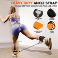 HPYGN Ankle Resistance Bands, Ankle Bands for Working Out with Cuffs, Resistance Bands for Leg Butt Training Workout Equipment for Kickbacks Hip