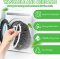 Reusable Wet Pads Refill for Swiffer Sweeper Mop - Dry Sweeping Cloths & Wet Mopping Cloths for Household Cleaning - Washable Microfiber Mop Pads,