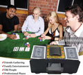 Automatic Card Shuffler, 1-2 Deck Battery-Operated Electric Poker Card Shuffler Machine, for Playing Cards/UNO