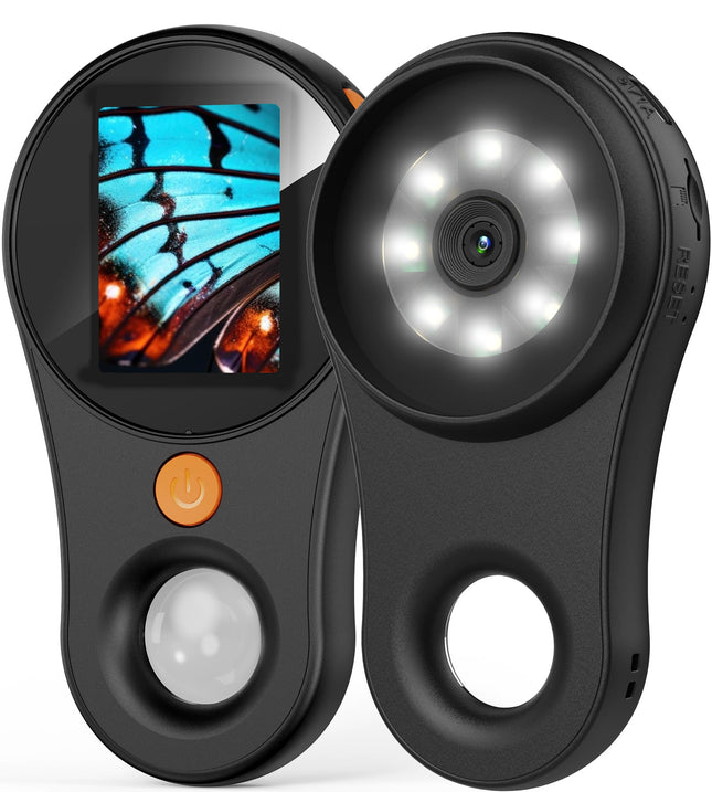 T TAKMLY Magnifying Glass with Light Portable Handheld USB Digital Microscope Macro Camera 2.0 Inch IPS Color Screen Fix