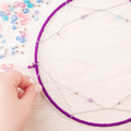 Make It Real: DIY Dreamcatcher - Purple Pink Blue Butterfly, 175 Piece All-In-One DIY Kit, Tweens & Girls, Bedroom DÃÂ©cor, Arts & Crafts, Make a