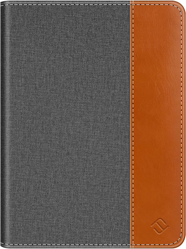 Fintie Stand Case for Kindle Paperwhite 12th/11th Gen & Kindle Colorsoft | Foldable Kickstand PU Leather Cover, Card Slot, Hand Strap, Auto