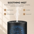 Metal Essential Oil Diffuser 7 Color LED Lights Auto Shut Off Tree
