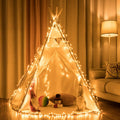 AWQ 500LED 49ft Christmas Cluster Lights String Light Decoration Warm White | Led Twinkle Christmas Trees Cluster Lights for Home Garden Wedding