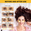 24K Gold Eye Masks for Dark Circles and Puffiness 70PCS, Under Eye Patches for Puffy Eyes Treatment, Under Eye Gel Pads w/ Collagen, Caffeine,