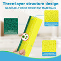 24 Pack Heavy Duty Scrub Sponges,Multi-Purpose Kitchen Sponge, Efficiently Clean The Surface Stains,Used for Clean Kitchen