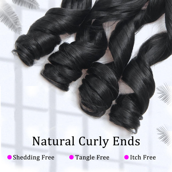 French Curl Braiding Hair 12Inch 8Packs French Curl Crochet Braids Short Curly Crochet Hair Bouncy Synthetic knotless Braiding Extensions(1B,
