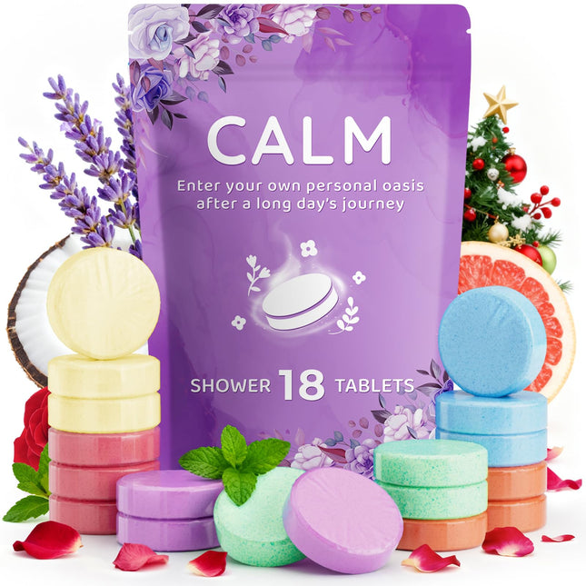 Deckthehalls 18 Pack Shower Steamers - Mother'S Day Presents - Shower Bombs with