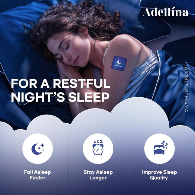 Sleep Patches for Adults Extra Strength: Sleep Support Patches for Men and Women