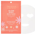 Pacifica Sheet Face Mask - Glow Baby Brightening Facial Mask W/Vitamin C, Aloe & Kelp Ã¢ÂÂ Cooling Mask for Dark Spots & Fine Lines - Clean Beauty