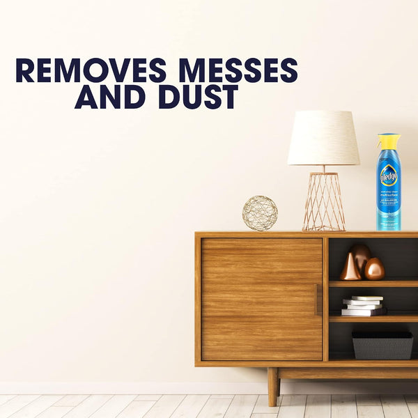 Pledge pH Balanced Multi Surface Cleaner Spray, Rainshower, 9.7oz, (3-Pack) 9.7 Fl Oz (Pack of 3)