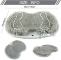 Vlike Shower Foot Scrubber Massager Mat Cleaner Improve Circulation Reduce Feet Pain Exfoliation, Feet Acupressure Mat with Non Slip Suction Cups,
