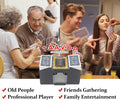 Automatic Card Shuffler, 1-2 Deck Battery-Operated Electric Poker Card Shuffler Machine, for Playing Cards/UNO