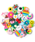 Mr. Pen- Different Charms, 30, 50, 60 Pcs, PVC Random Decoration Charms for Decoration Sweet Candy