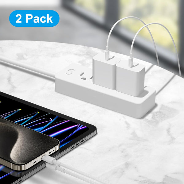 iPhone 17 16 15 Charger Fast Charging 10FT - 20W USB C Charger Block | with 10FT Type C to C Cable Compatible with iPhone 17/17 Pro/17 Pro
