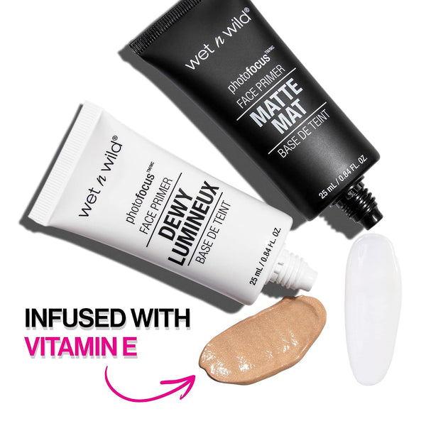 wet n wild Photo Focus Matte Face Primer - Partners in Prime 0.84 Fl Oz (Pack of 1)