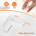 12 Pack Corner Protector Baby, Table Corner Protectors Guards Baby Proofing | Furniture Corner & Edge Safety Bumpers Covers Cushion, Clear Clear