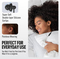 Hearprotek Wireless Headphones, Bluetooth 5.4 Sleep Soft and Lightweight in-Ear Earbuds for Sleeping, 25+Hour Playtime, Ideal for Side Sleepers,