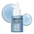 e.l.f. SKIN Youth Boosting Blue-ty Sleep Night Oil, Gentle Overnight Face Oil, Treats Fine Lines & Uneven Texture, Lightweight, Vegan & Cruelty-Free
