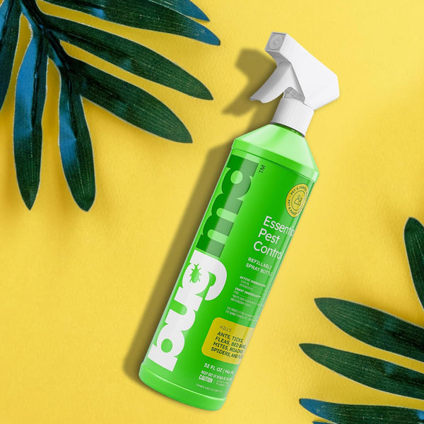 Bugmd Empty Refillable Spray Bottle 32 Oz. for Use Pest Control Essential Oil Concentrate (Sold Separately), Spray Bottle with 3 Sprays Modes