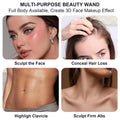 Lezero 3Pcs Contour Stick Makeup Kit, Shades with Highlighter, Blush and Bronzer Trio for Sculpt the Cheeks and Body, Long Lasting, Waterproof,