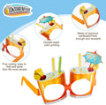 Vinsot 32 Pcs Beach Pool Party Sunglasses Hawaiian Glasses Luau Party Favor Hawaiian-themed