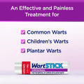 WartStick Maximum Strength Salicylic Acid Solid-Stick Common and Plantar Wart Remover 0.2 Oz 0.2 Ounce (Pack of 1)