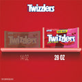 TWIZZLERS PULL 'N' PEEL Cherry Flavored Licorice Style, Chewy Candy Big Bag, 28 oz Cherry 28 Ounce (Pack of 1)
