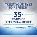 Refresh Optive Advanced Lubricant Eye Drops for Dry Eyes, 0.33 Fl Oz Sterile (2 Count)