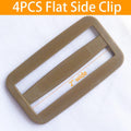 2 Inch Belt Buckle Clip, 2 Pack Quick Side Release Buckles Extra Thick Dual Adjustable Heavy Duty Plastic Buckle Replacement for 2''(50mm) Nylon
