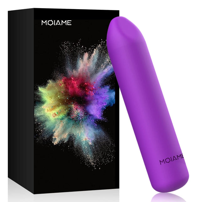 Small Bullet Vibrator for Women: Waterproof Mini Clit Vibrator with 10 Modes, Fu