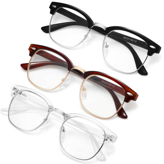 Racico Computer Blue Light Blocking Glasses Blue Light Glasses Men Women, anti B