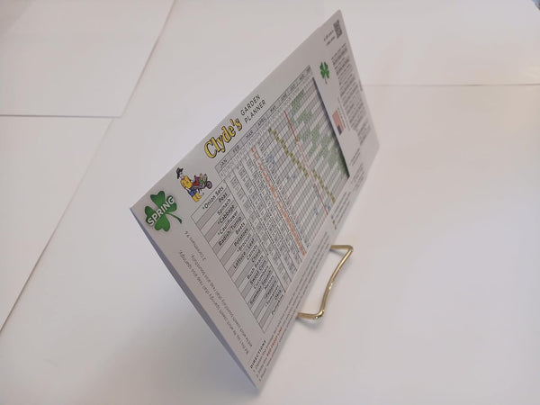 Clyde's Garden Planner - Vegetable Planting Slide Chart, (UNDATED), Perpetual Garden Planner