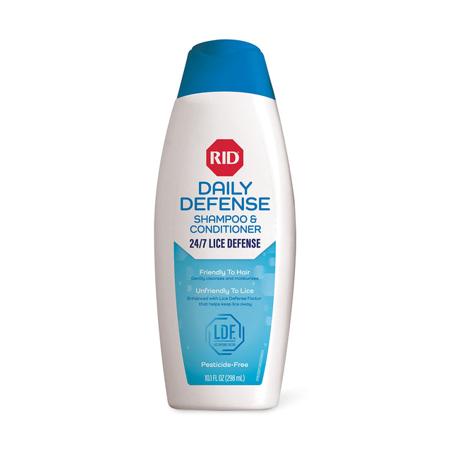 RID Daily Defense Lice Shampoo & Conditioner, Used Daily Provides 24/7 Defense a