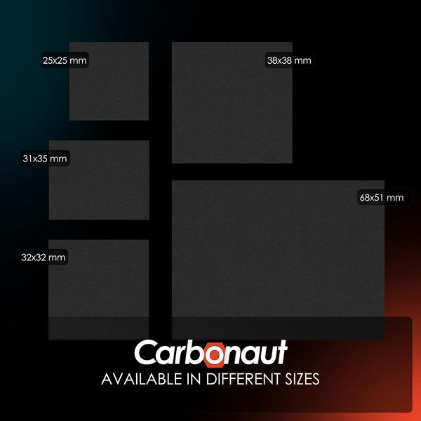 Thermal Grizzly Carbonaut (25x25x0,2mm) - for RTX 2080 Ti - Carbon Thermal Pad for Maximum Thermal Conductivity - Reusable and Adaptable Surface