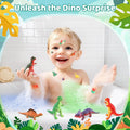 Bath Bombs for Kids with Surprise Toys Inside - 9 Pack Dinosaur Bath Bombs Gift Set, Dinosaur Toys for Kids 3 4 5 6 7 8 9 Years, Birthday Gifts