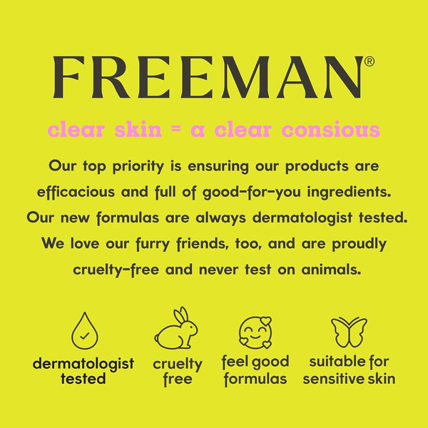 Freeman 14 Piece Love To Mask Variety Pack, Facial Masks For All Skin Types, Hydrate, Detoxify, & Clear Skin, Exfoliating Scrub, Bonus Headband