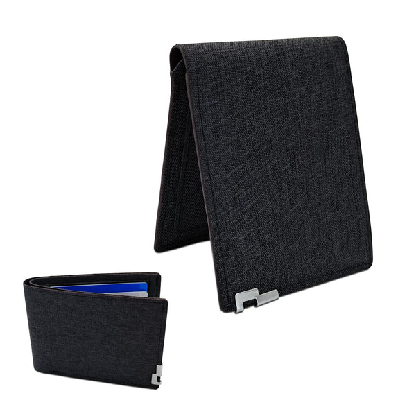 Mens Slim Wallet, Denim Fabric Men's Wallet Minimalist Wallet for Men, Mens Bifold Wallet Small Wallet for Teen Boys, Portable Credit Card Wallet