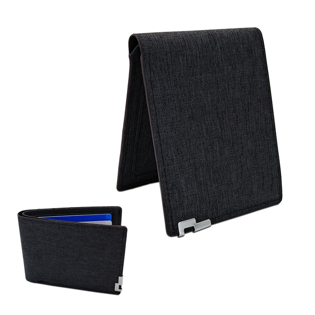 Mens Slim Wallet, Denim Fabric Men's Wallet Minimalist Wallet for Men, Mens Bifold Wallet Small Wallet for Teen Boys, Po
