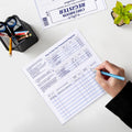20 Pack Checkbook Register, Check Registers for Personal, Blank Ledger Transaction Registers for Personal or Business Bank, Check Register Book