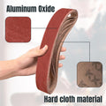 POWERTEC 42420-1 2 X 42 Inch Sanding Belts, 2 Each of 60/80/120/180/240/400 Grits, 12PK, Aluminum Oxide Belt Sander Sanding Belt Assortment for