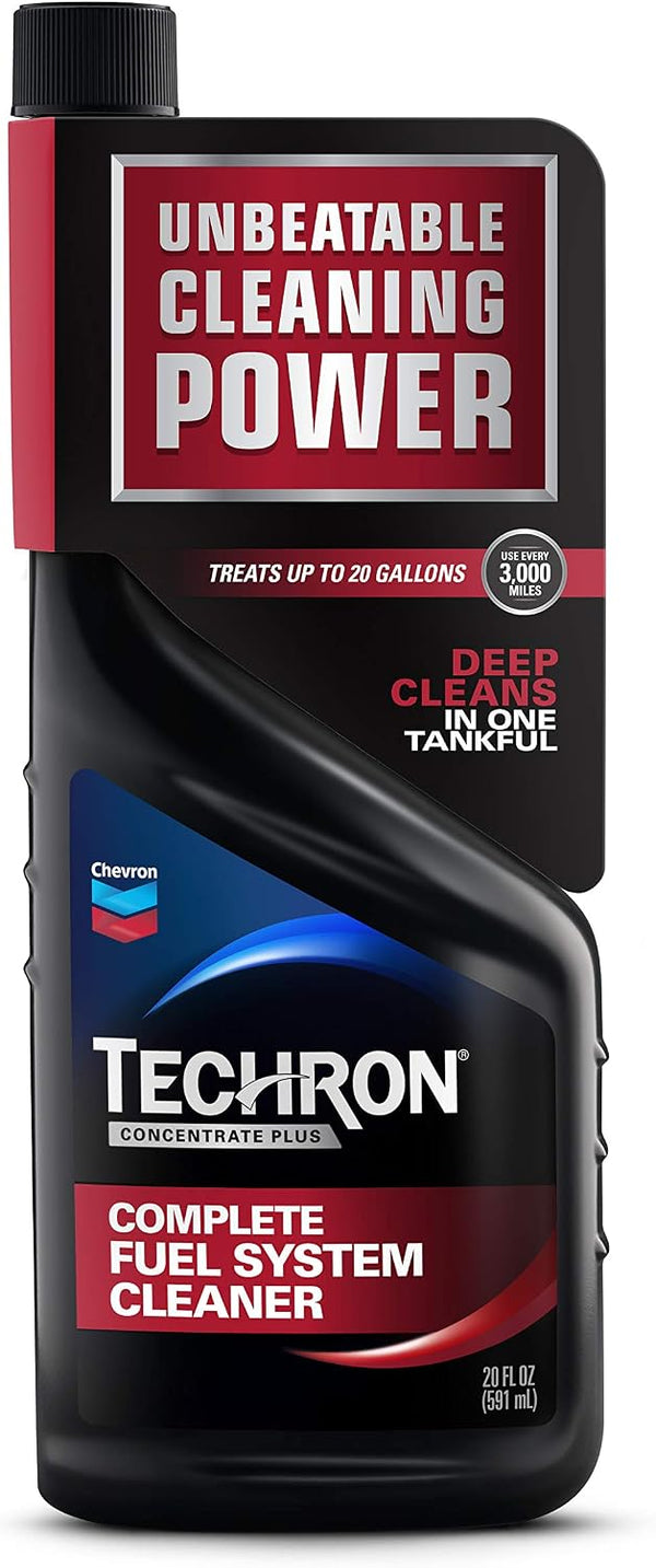 Chevron 65740-6PK 65740-CASE Techron Concentrate Plus Fuel System Cleaner - 20 oz., (Pack of 6) 20 Fl Oz (Pack of 6) 20 oz.