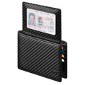 Zitahli Men'S Slim RFID Blocking Leather Wallet,12 Card Slots Bifold Wallet,Ultra-Thin 0.39" Front Pocket Design 2 ID Window with Gift Box